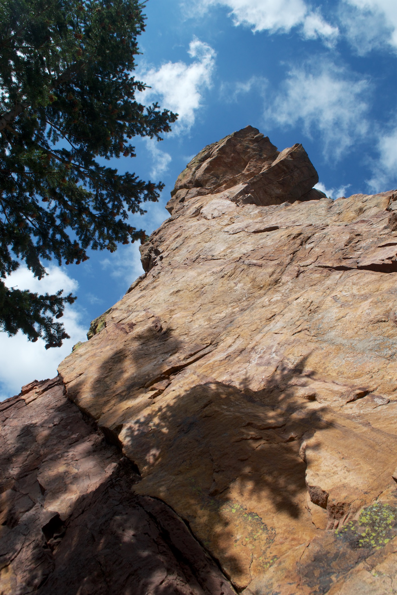 Mountain in Eldorado Canyon Denver Colorado