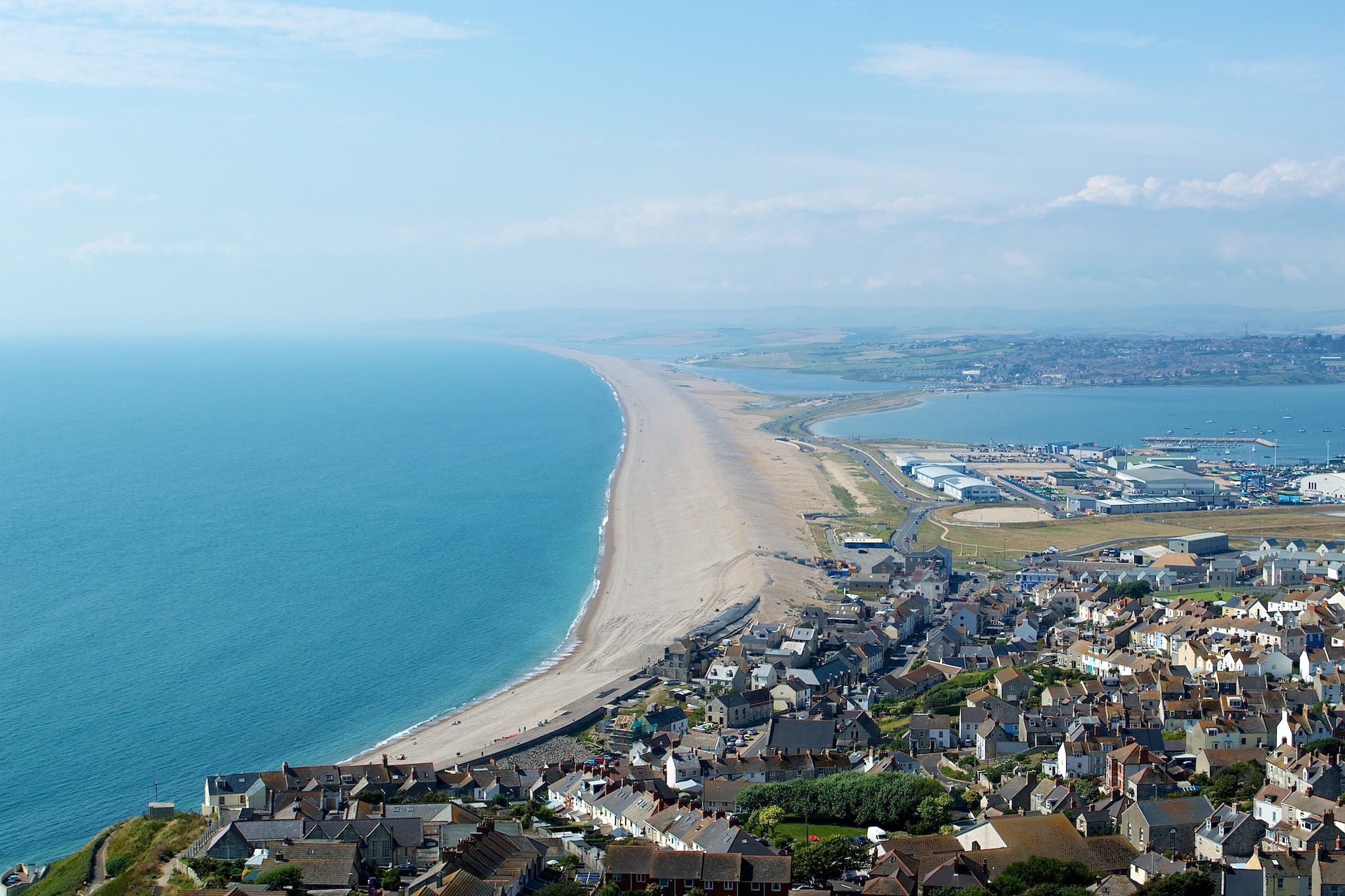 Beach Cliff View From the Isle of Portland England