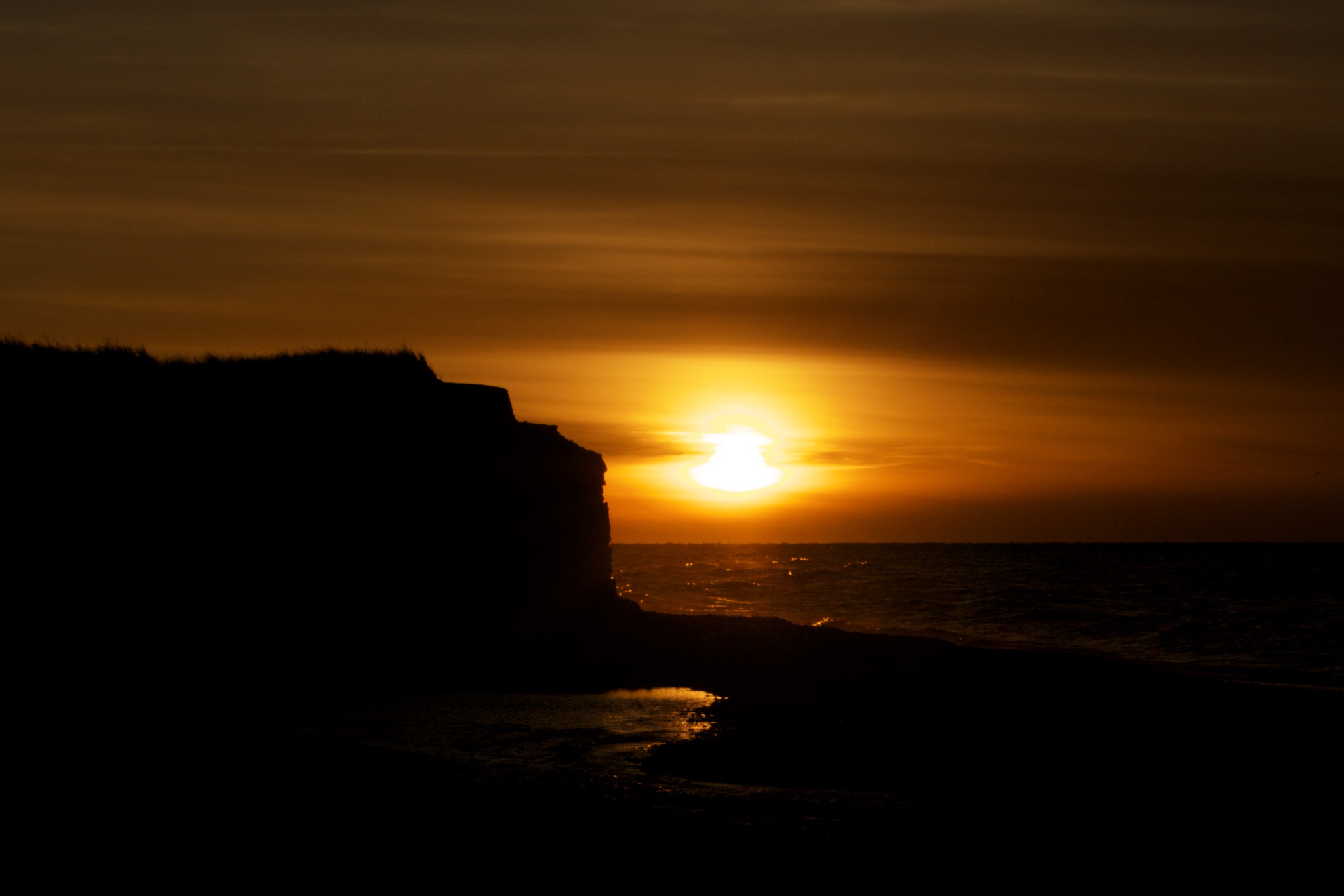 North Cape Coast of Prince Edward Island Canada at Sunset