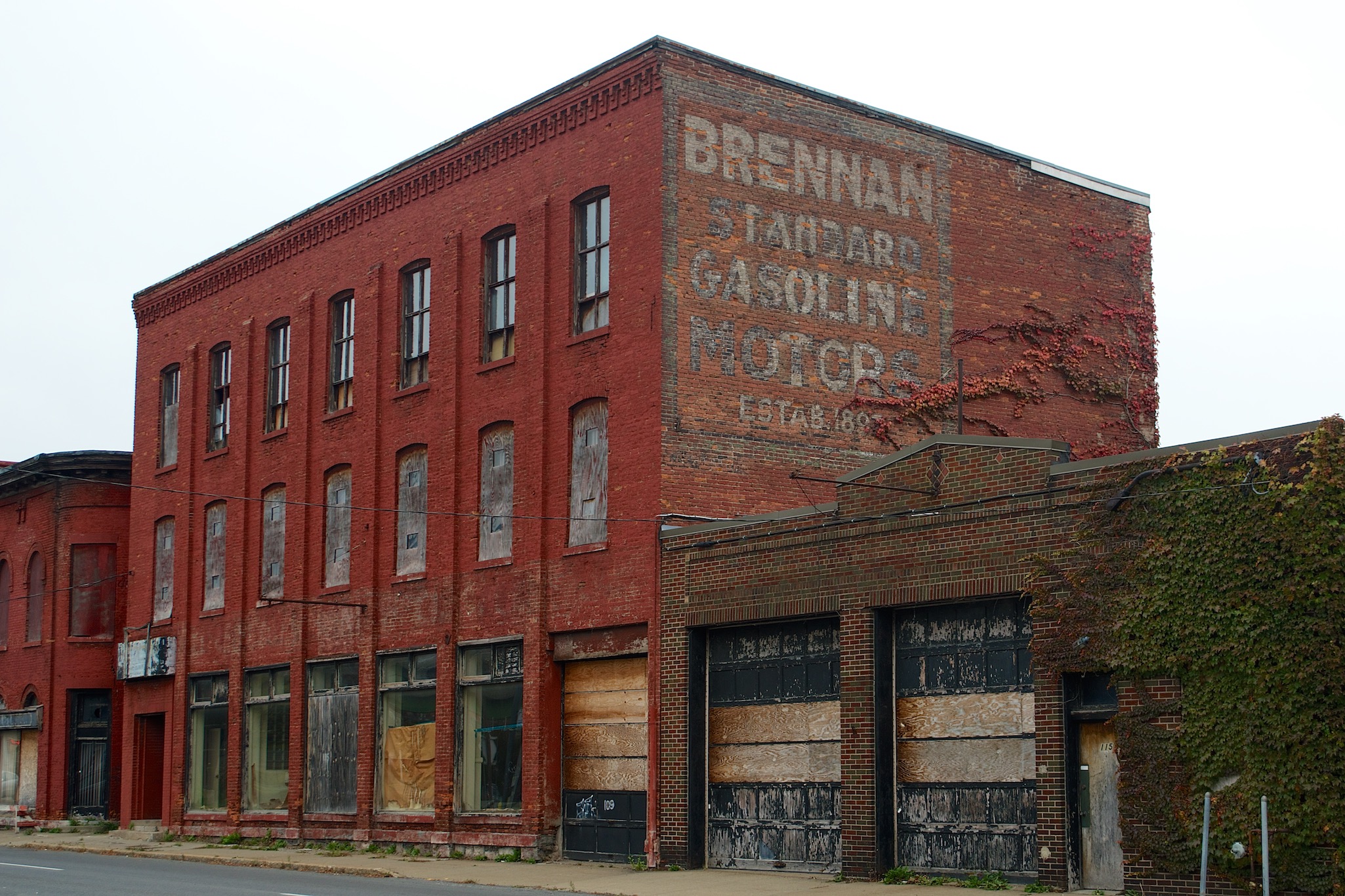 Brennan Standard Gasoline Motors Building in Syracuse NY